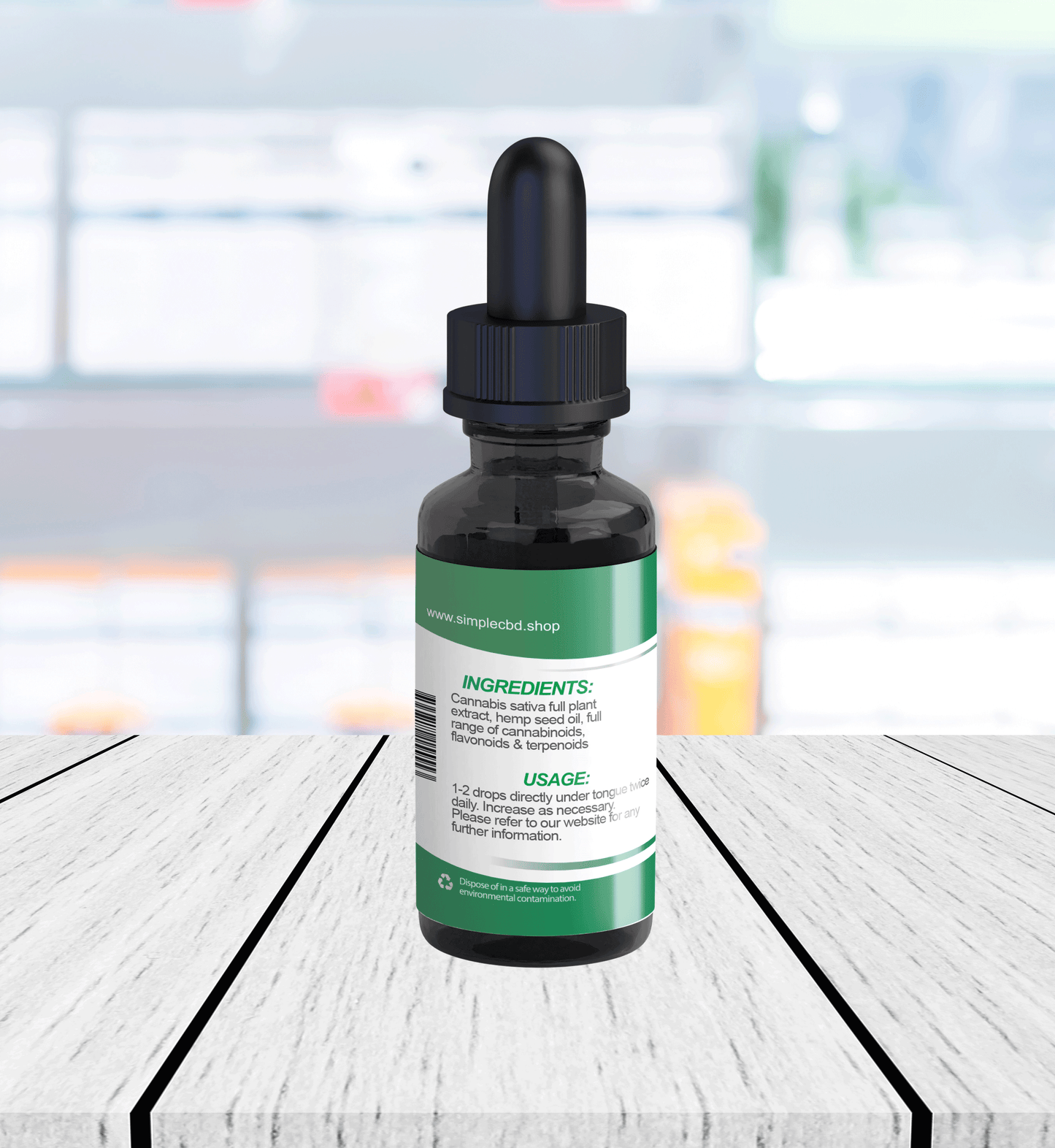 250mg (2.5%) CBD oil