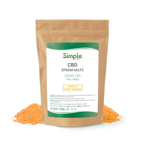 Lemon & Sweet Orange CBD Epsom Salts